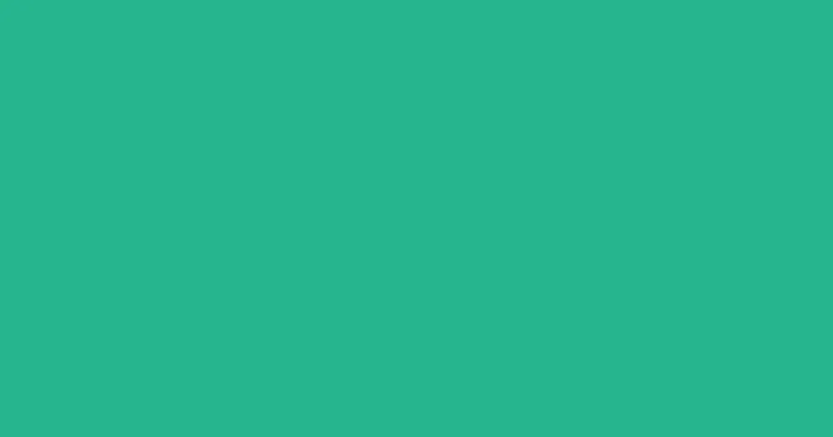 27b58f - Jungle Green Color Informations