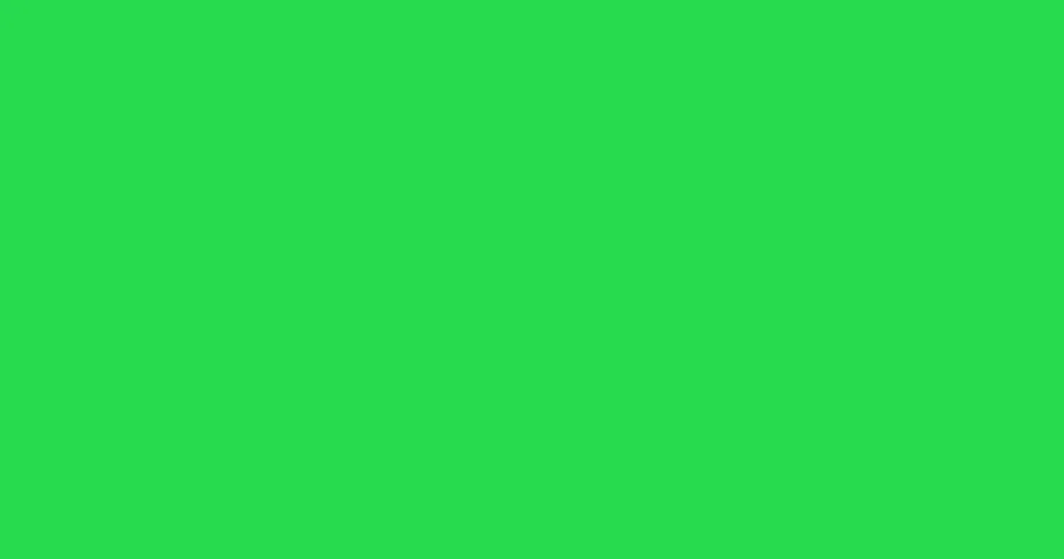 #27da4f green color image