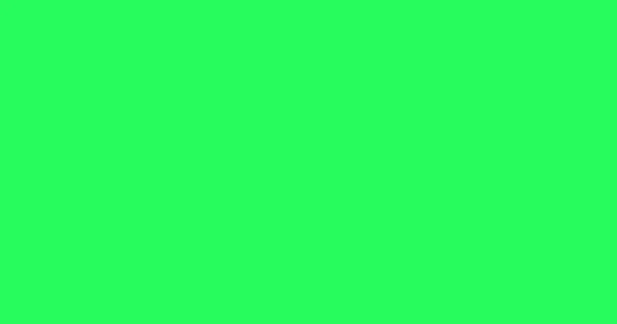 #27fb5c spring green color image