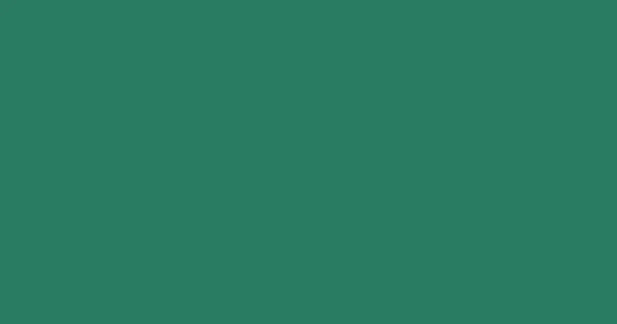 #297b62 sea green color image