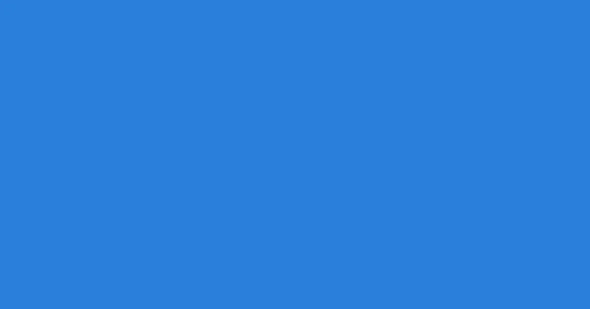 #297fdb curious blue color image