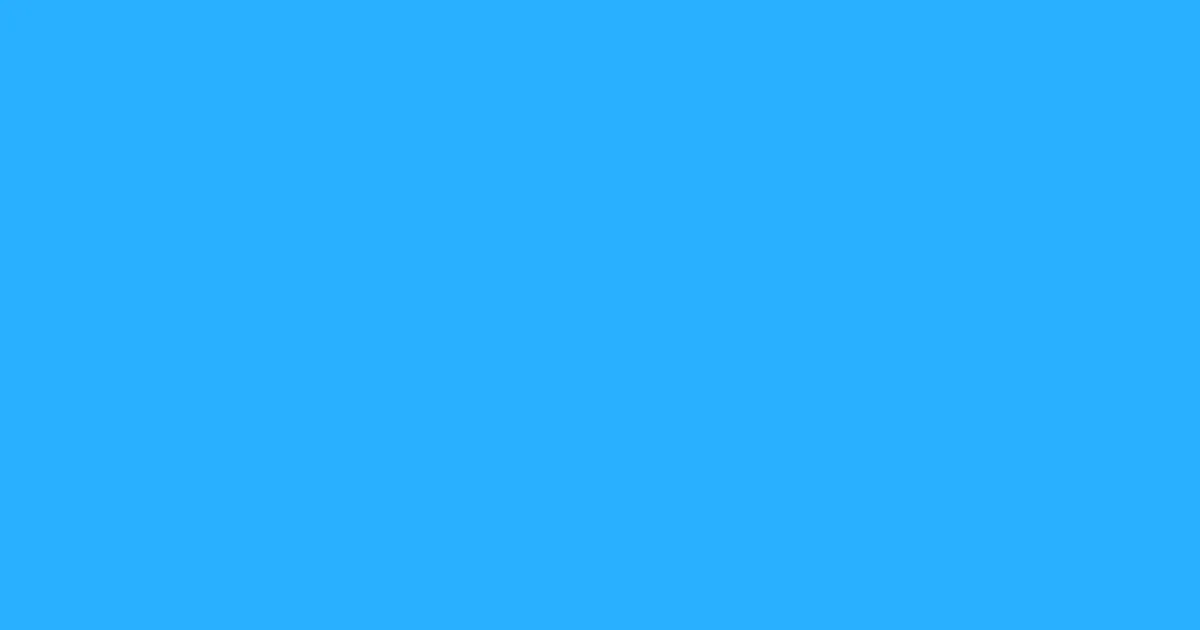 #29afff dodger blue color image