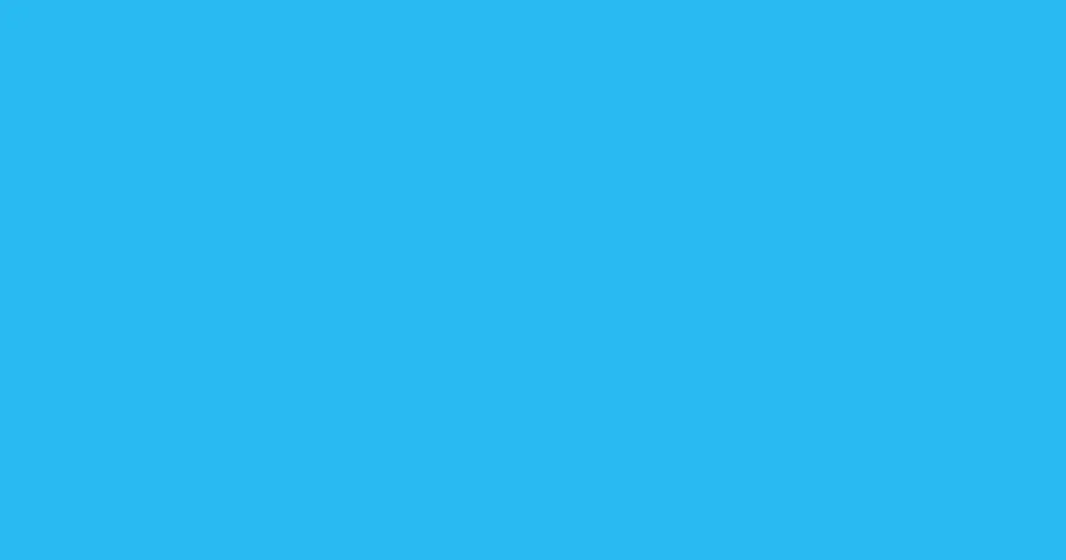 #29baf2 picton blue color image