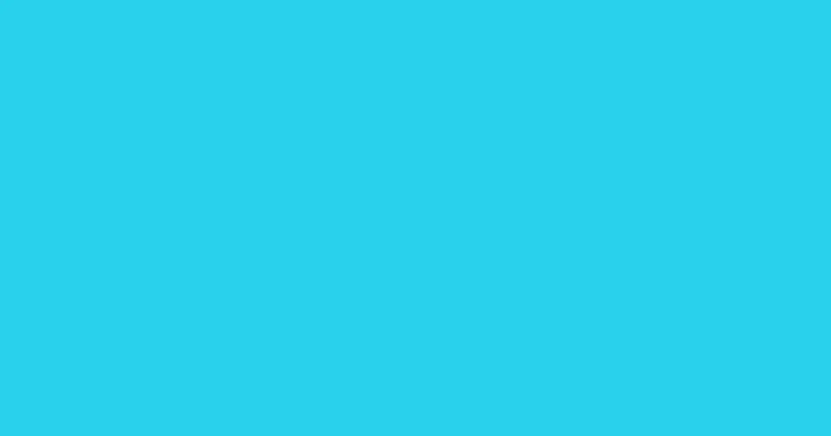 #29d1ed picton blue color image