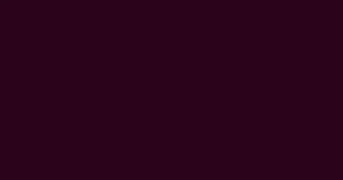 #2a031a jacaranda color image