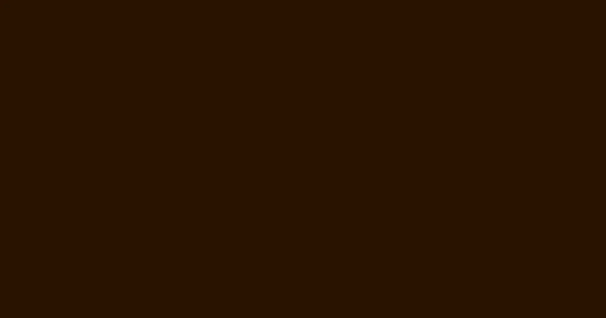 #2a1300 brown pod color image