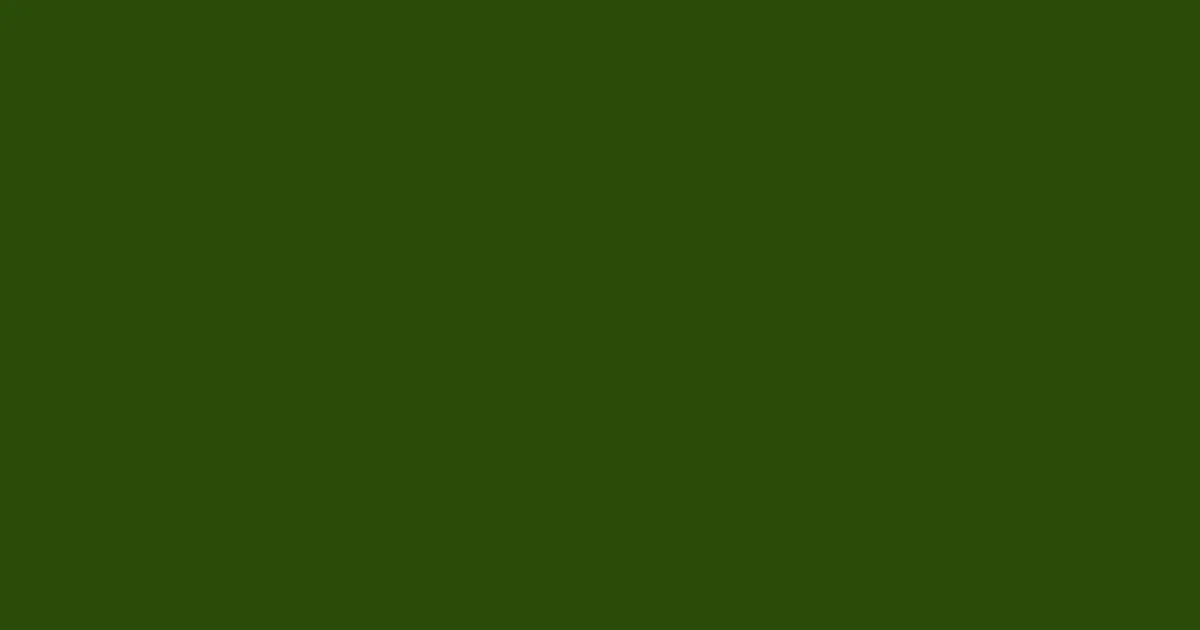 #2a4c08 green leaf color image