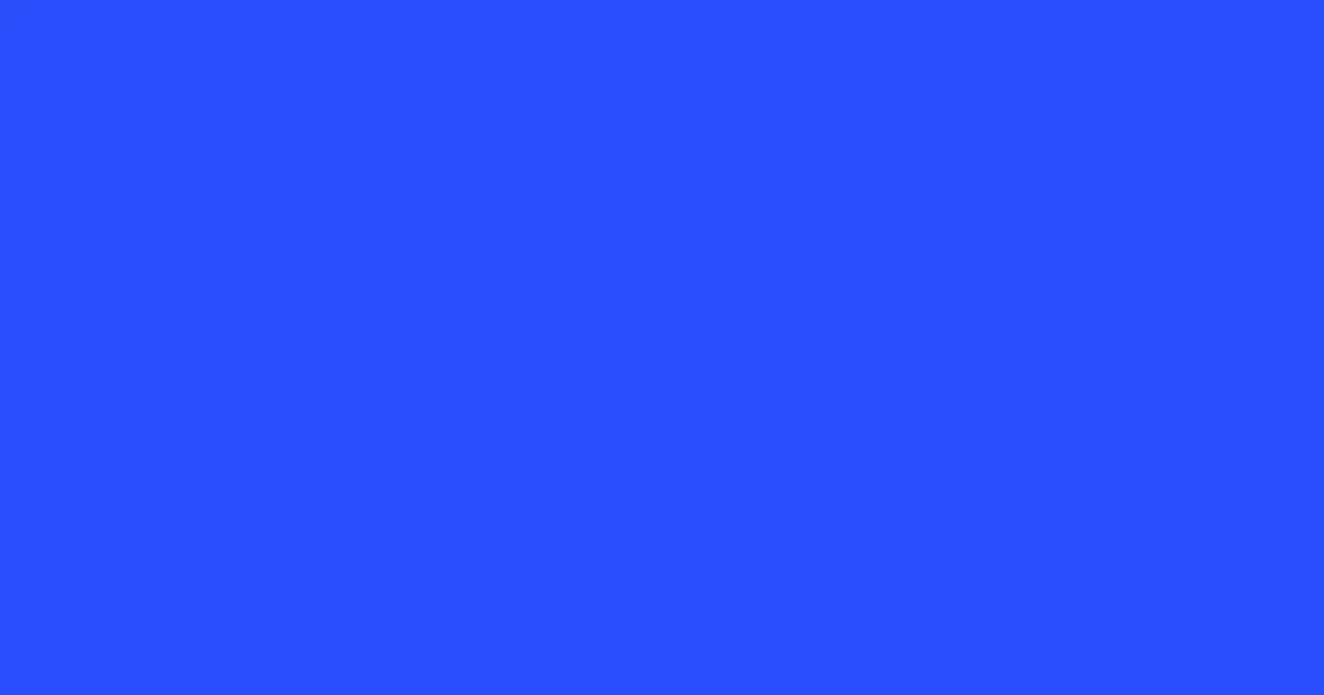 #2a4df9 blue color image