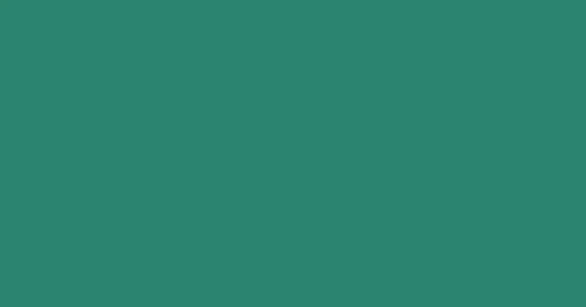 #2a846e illuminating emerald color image