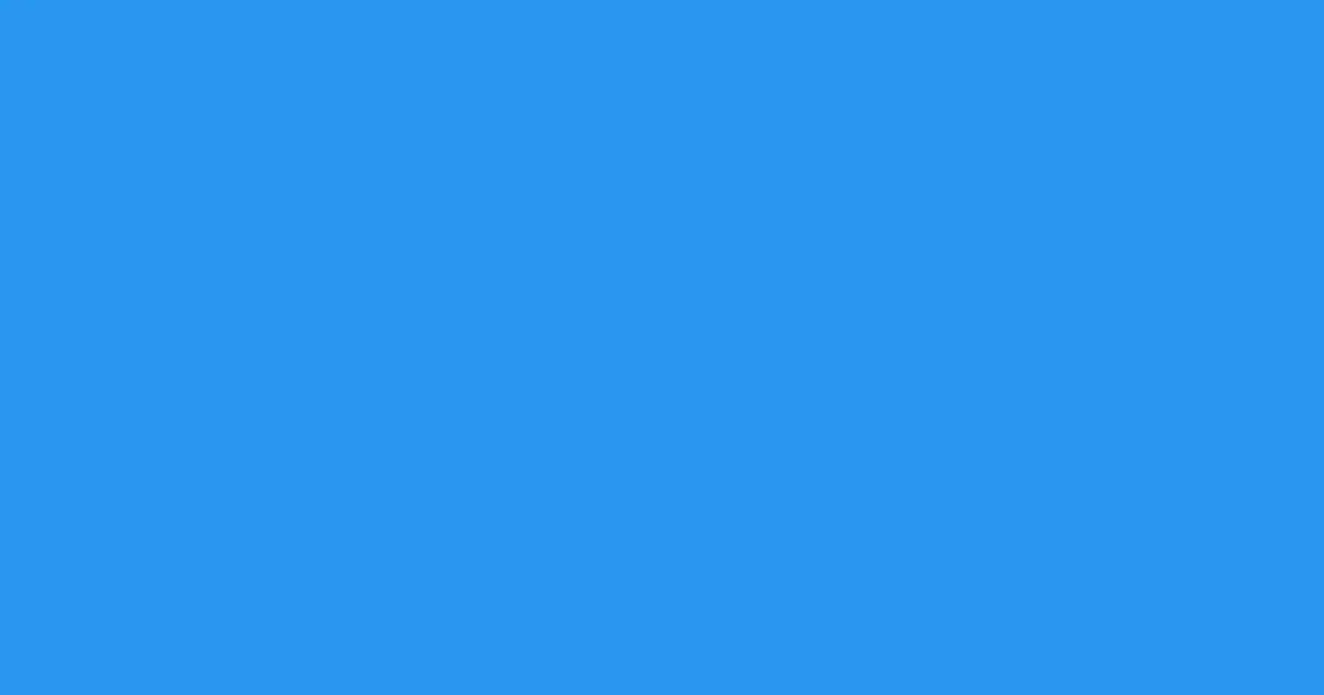 #2a97ef picton blue color image