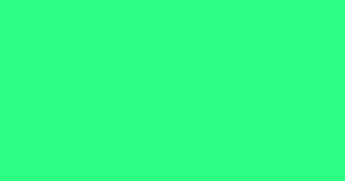 #2afe83 spring green color image