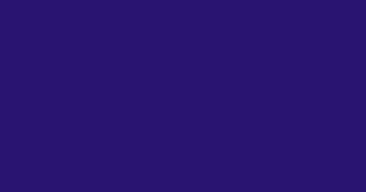 #2b1472 persian indigo color image