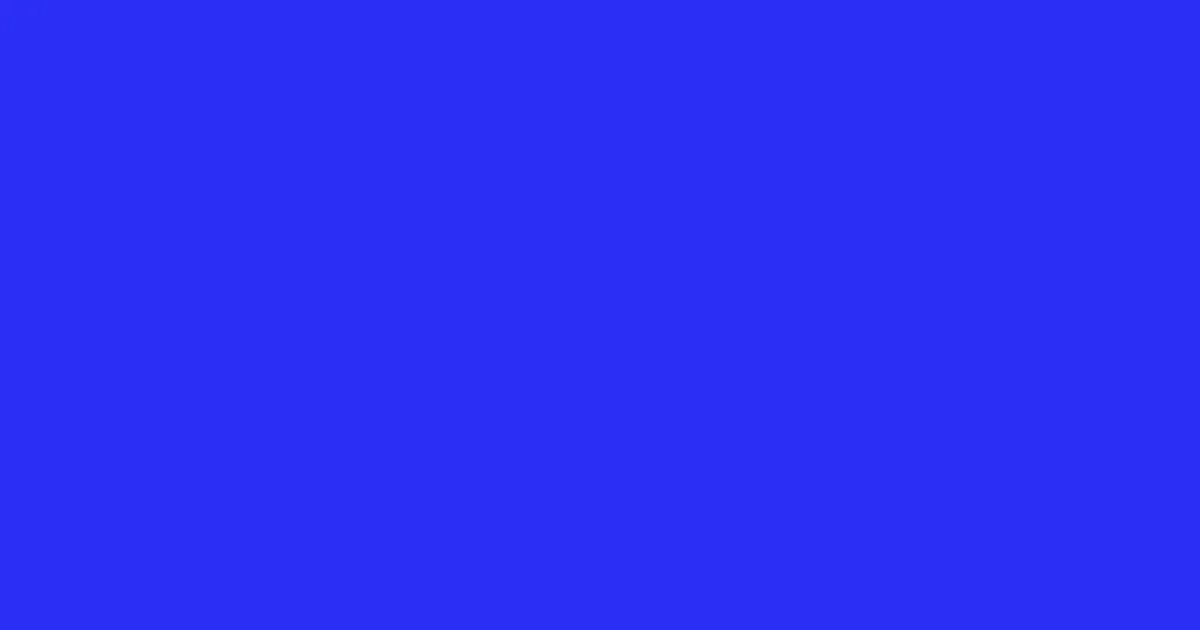#2b30f6 canary color image