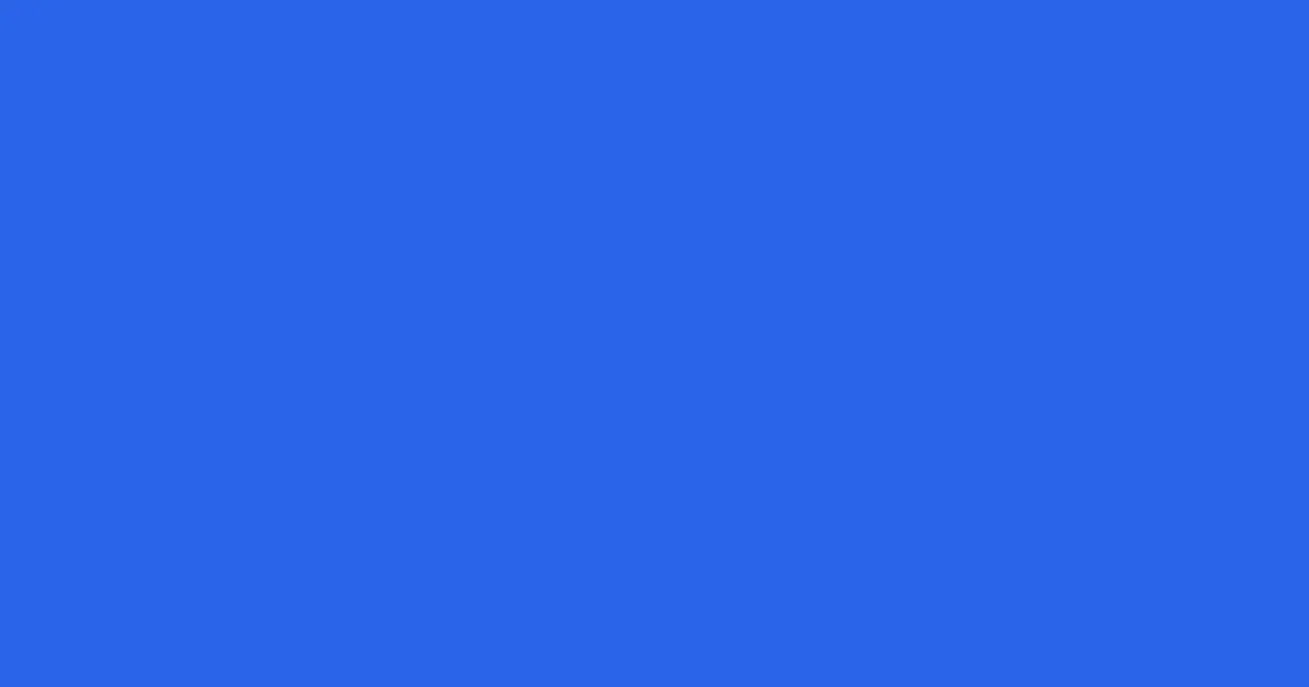 #2b64e9 royal blue color image