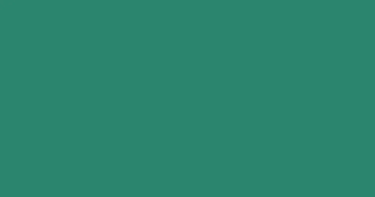 #2b856d illuminating emerald color image