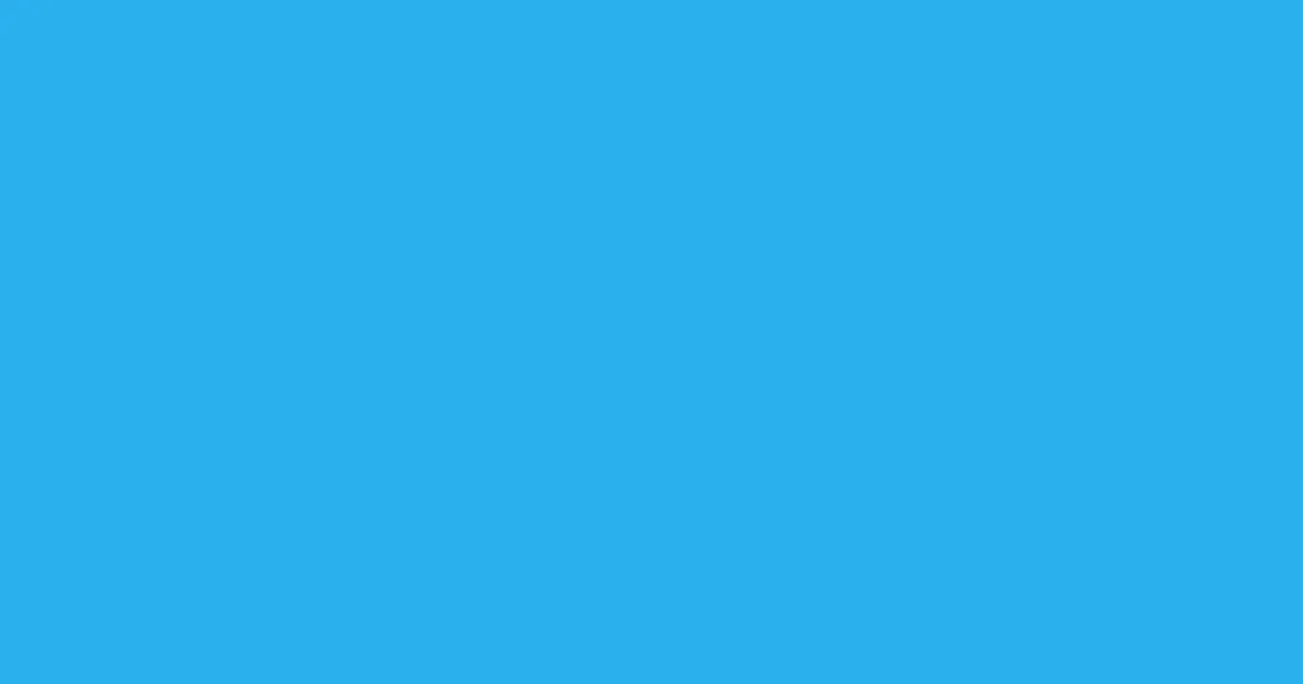 #2bb0ee picton blue color image