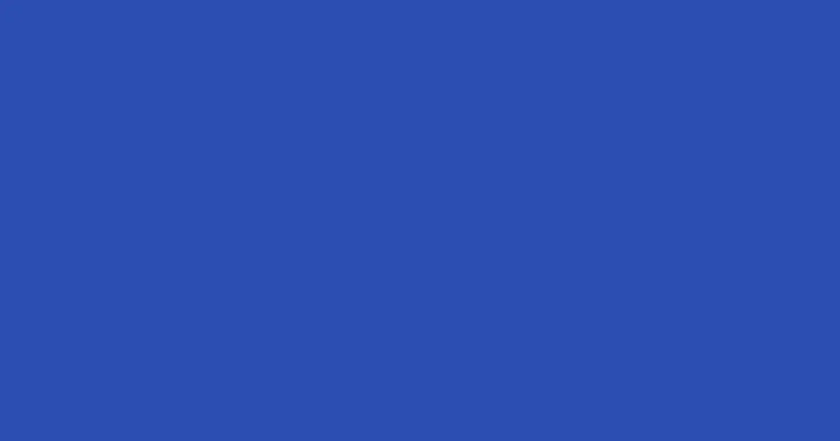 #2c4eb3 cerulean blue color image