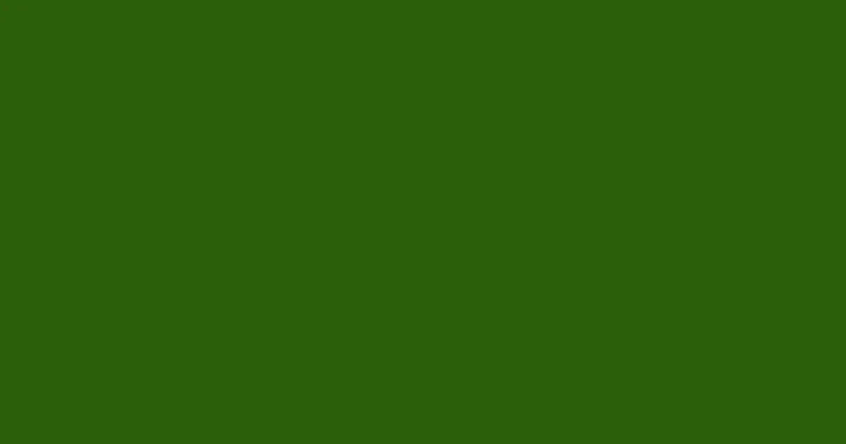 #2c5e0a green leaf color image