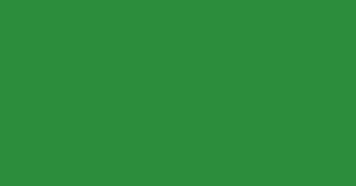#2c8d3b sea green color image