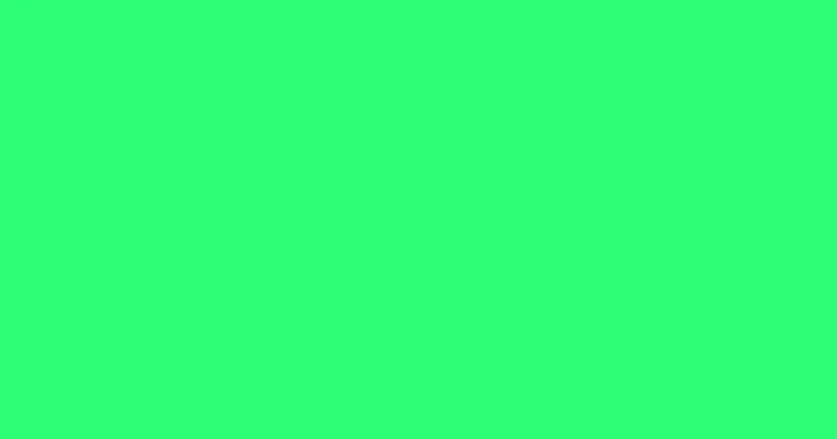 #2cfe74 spring green color image