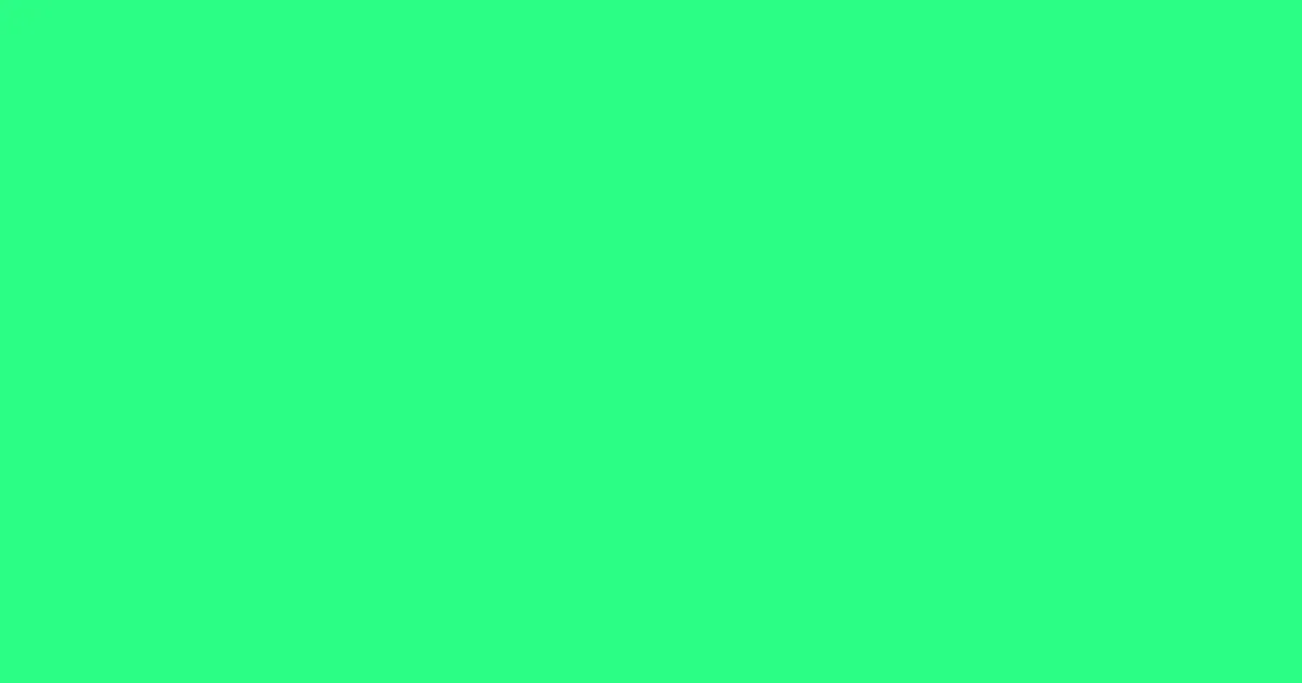 #2cfe85 spring green color image