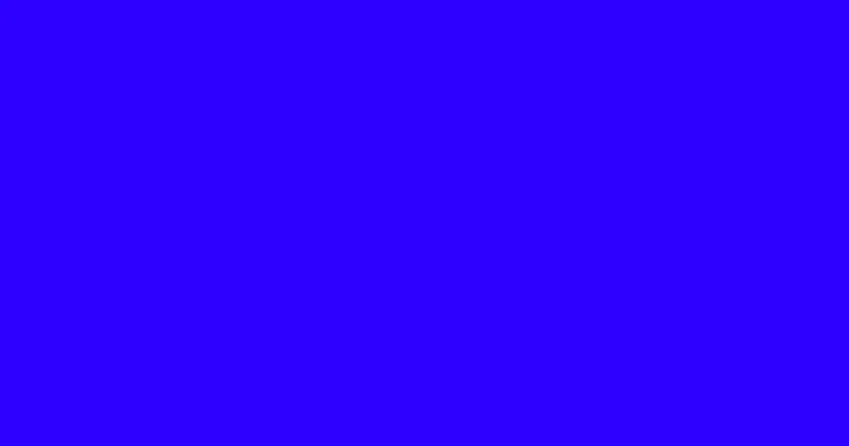 #2d00ff blue color image