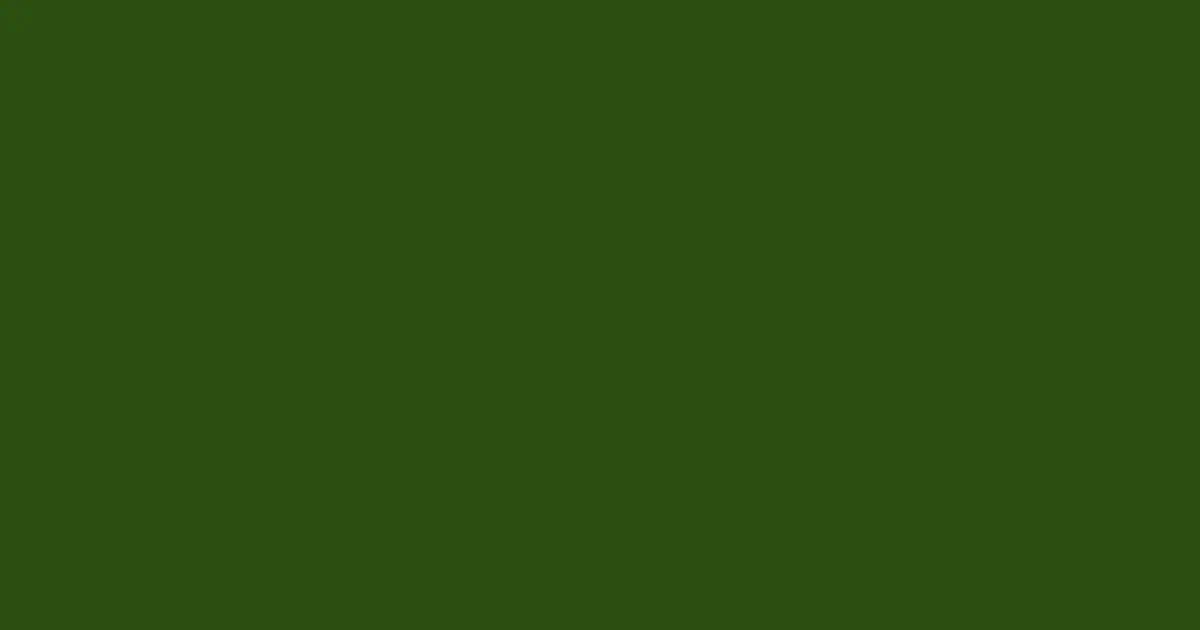 #2d4f11 green house color image
