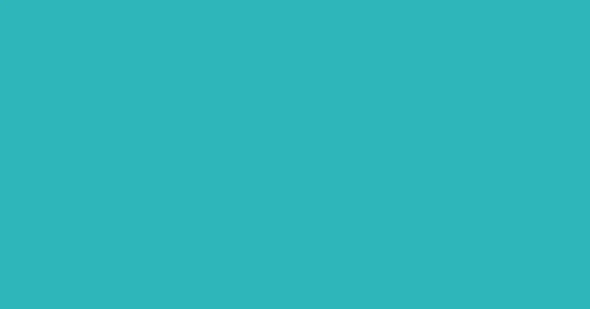 #2db6bb turquoise pearl color image