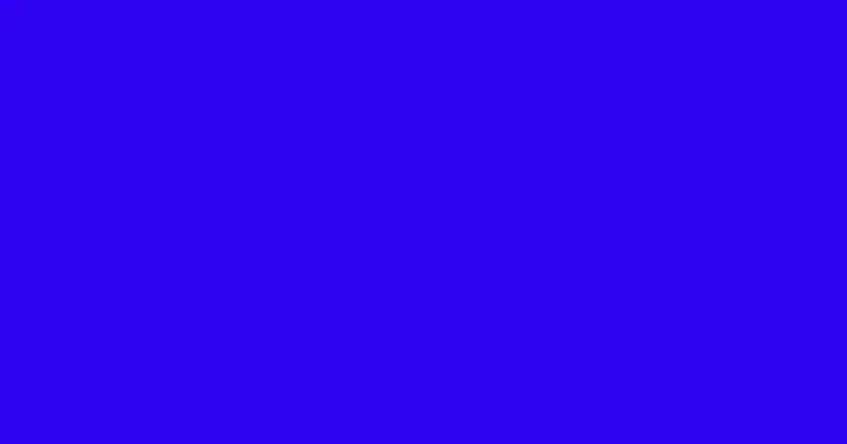 #2e02f1 blue color image