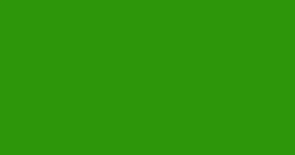 #2e960a slimy green color image