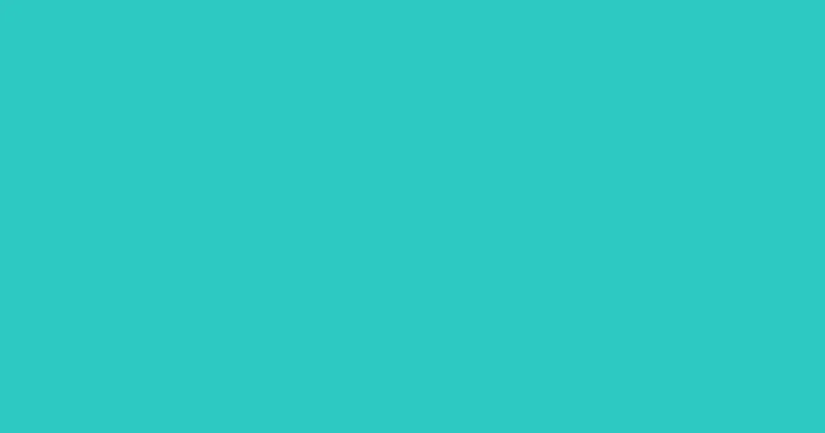 #2ec9c3 turquoise color image