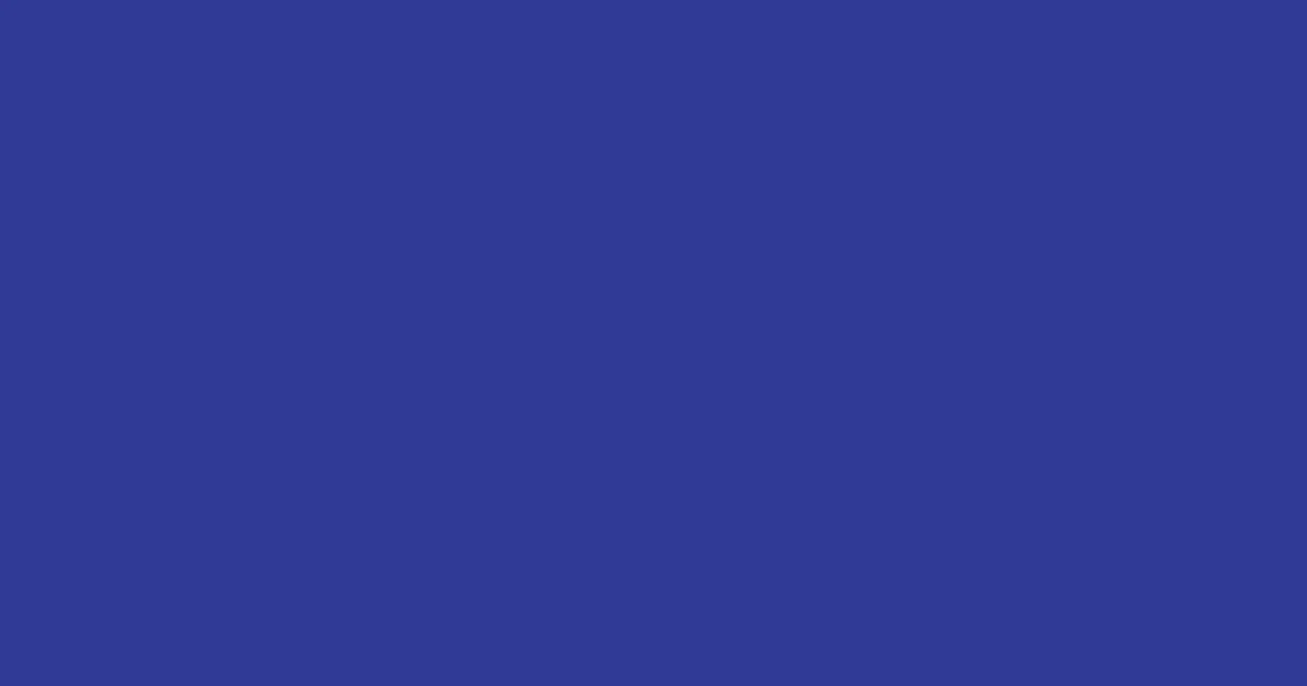 #2f3996 cosmic cobalt color image