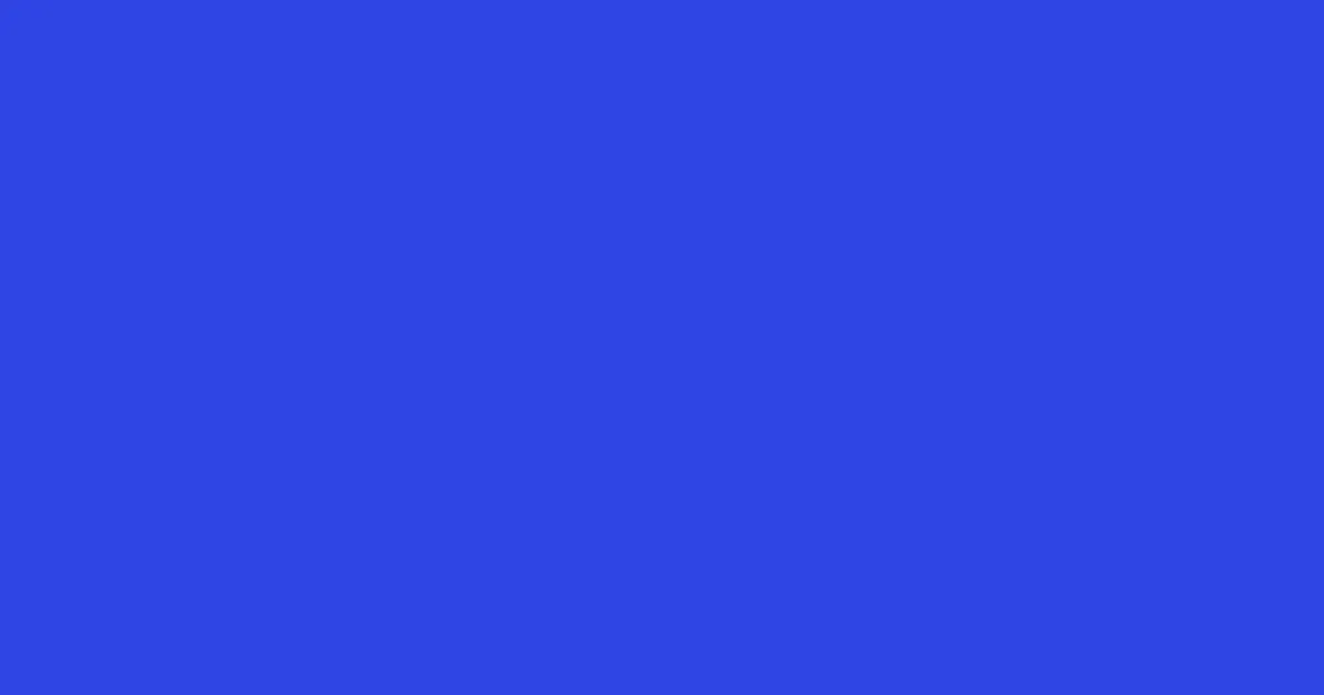 #2f44e3 royal blue color image
