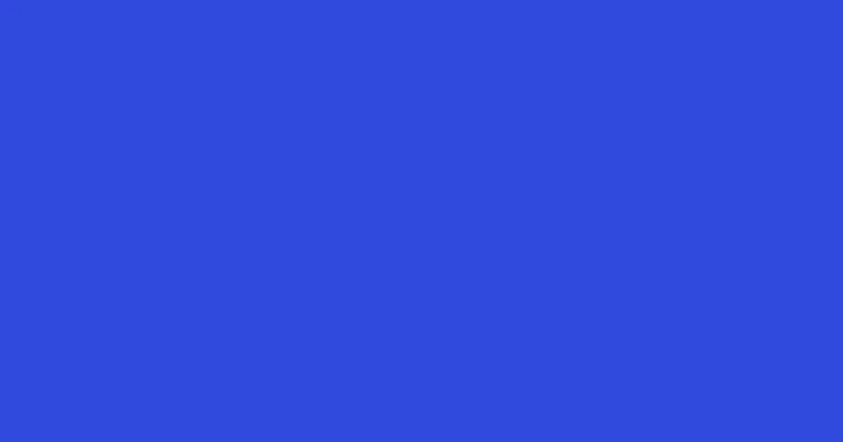 #304ade royal blue color image
