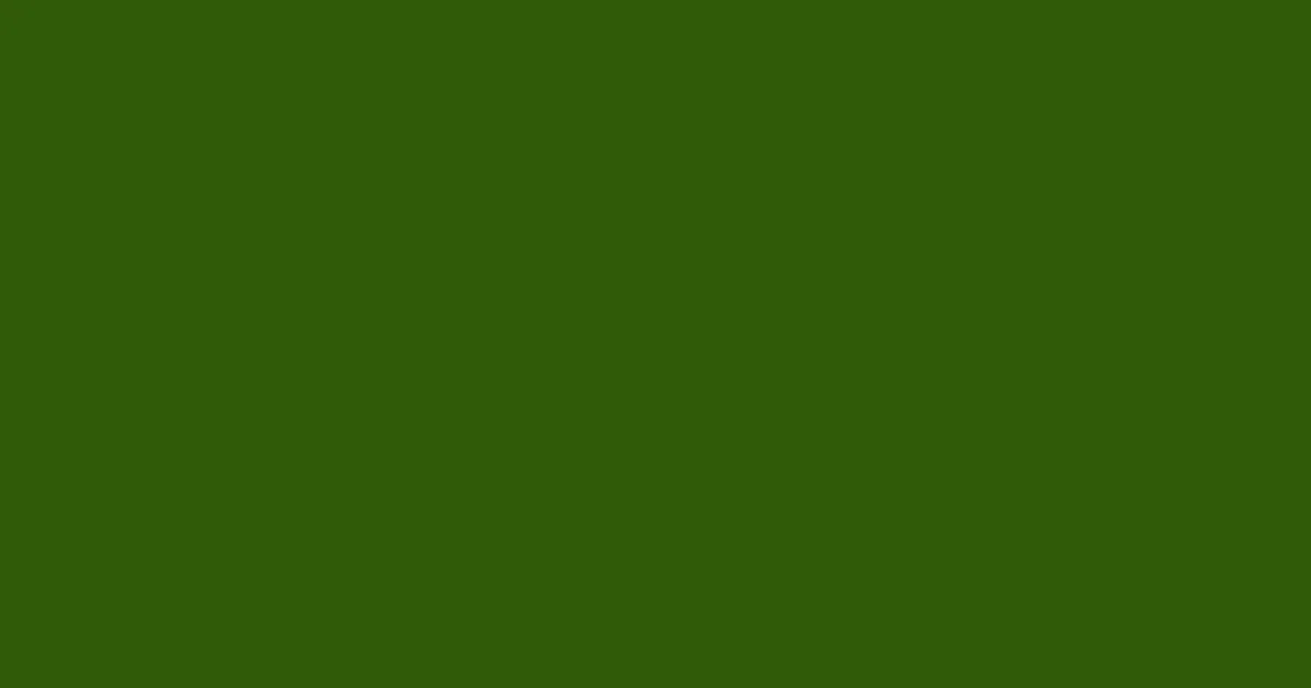 #305b09 green leaf color image