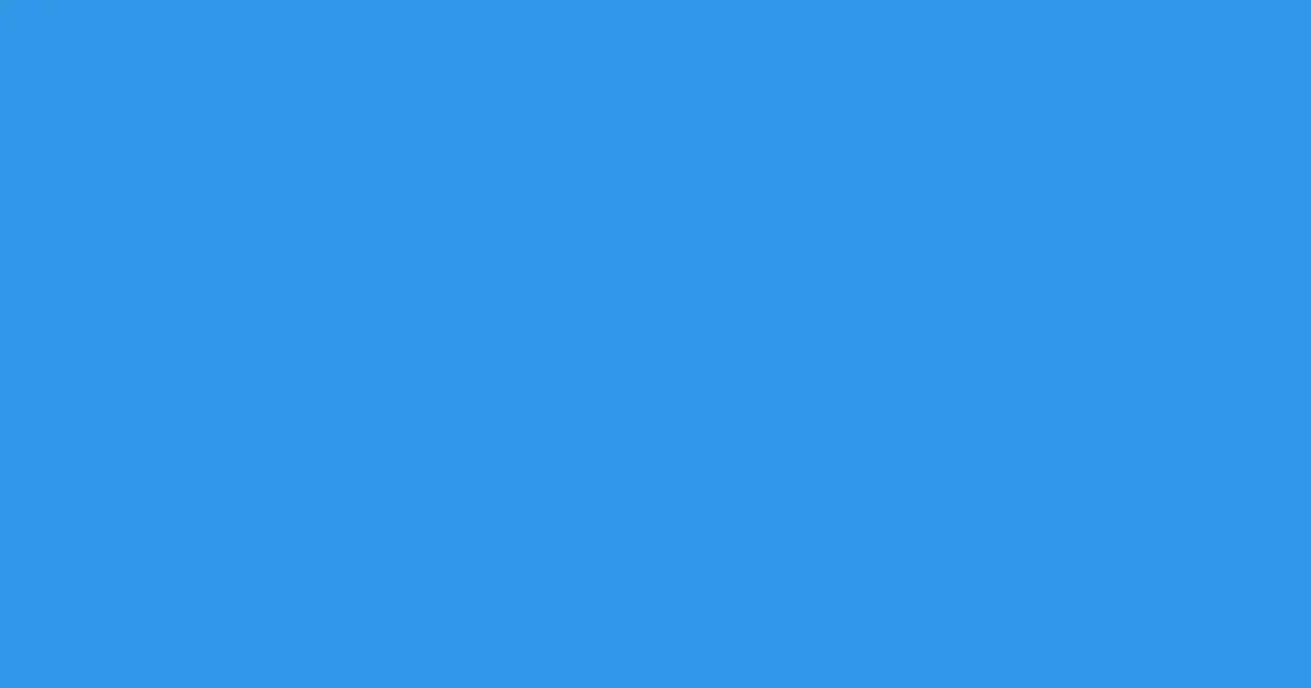 #3099e8 picton blue color image