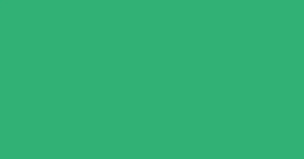 #30b175 jungle green color image