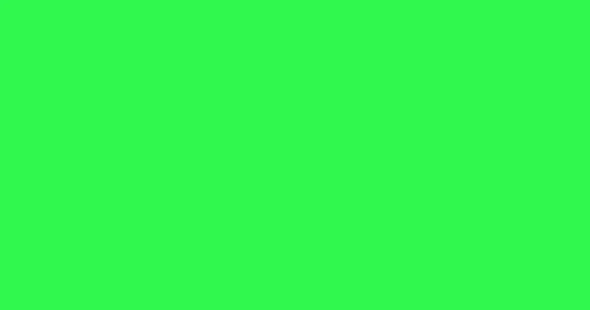 #30f84d malachite color image