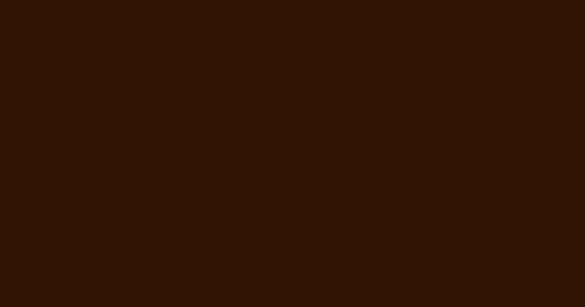 #311400 brown pod color image