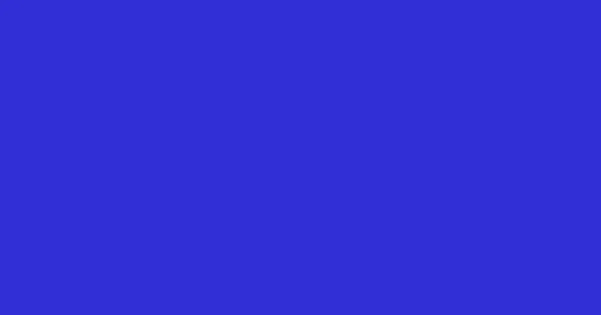 #312ed4 cerulean blue color image