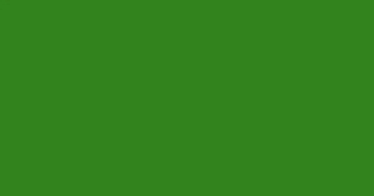 #31811d forest green color image
