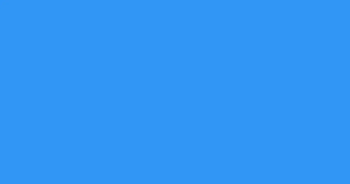#3195f6 dodger blue color image