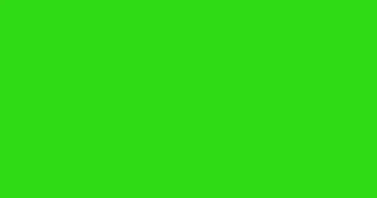#31db17 malachite color image