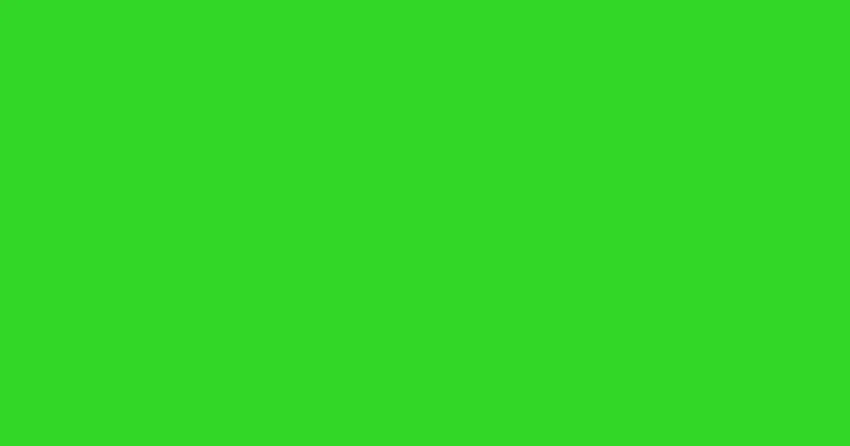 #32d626 slimy green color image