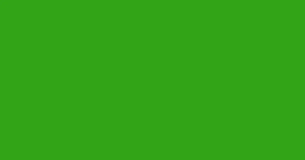 #33a417 slimy green color image