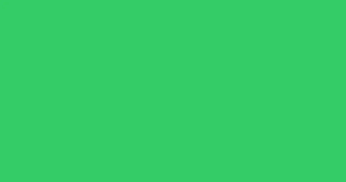 33cc66 - Emerald Color Informations