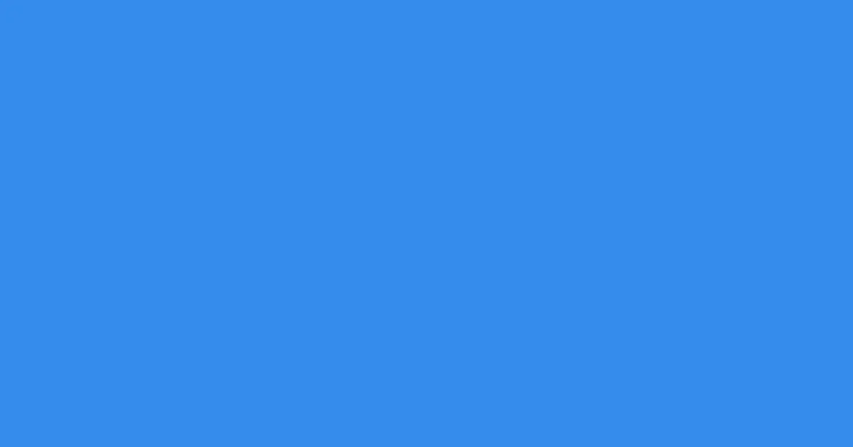 #348bec picton blue color image