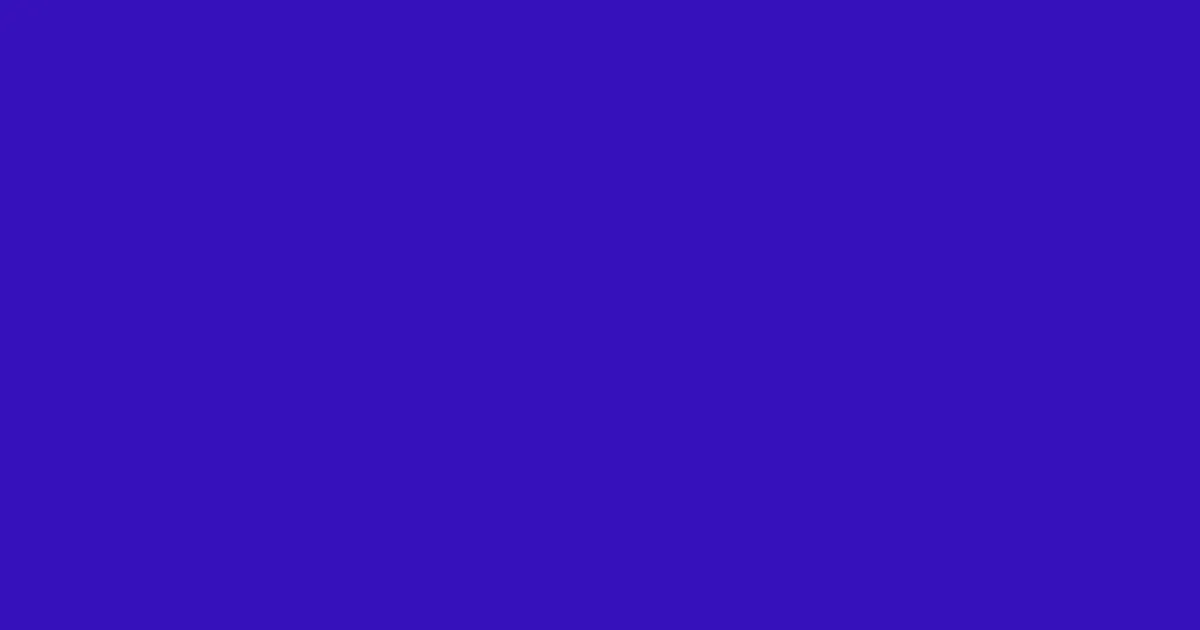 #3511bb blue gem color image