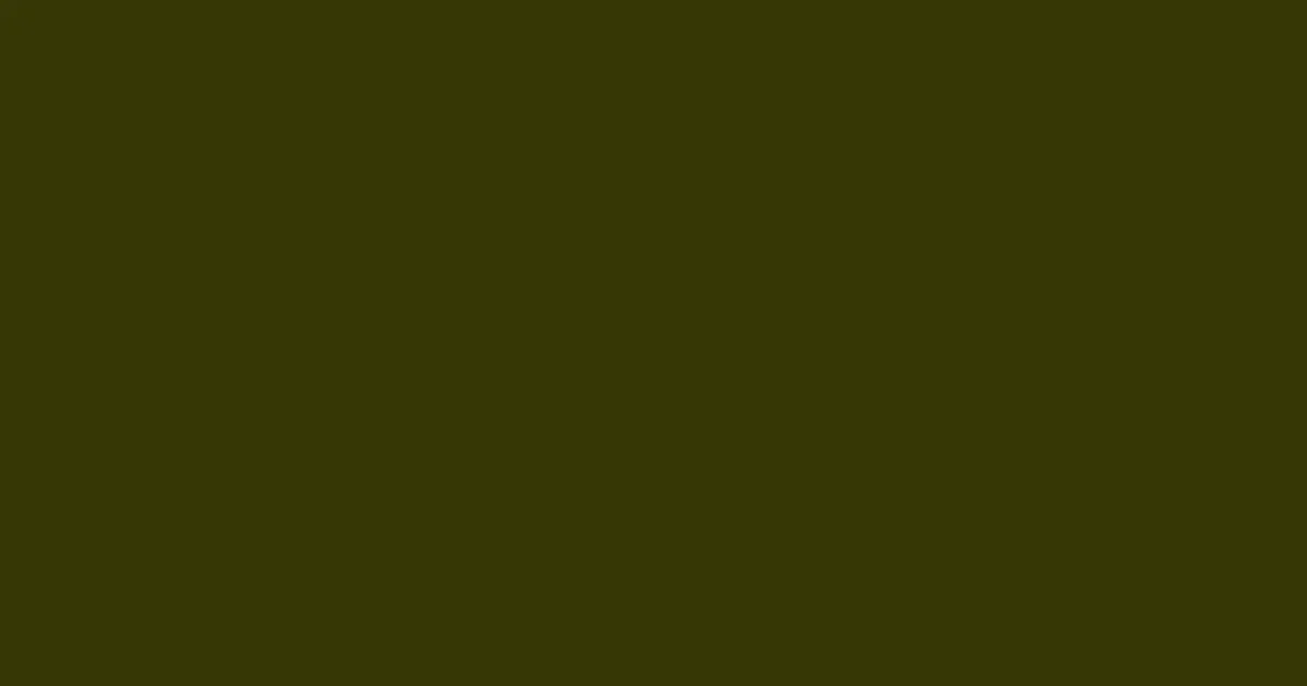#353705 dark ebony color image