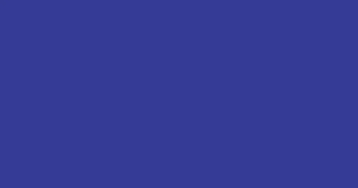 #353a96 cosmic cobalt color image